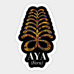 Aya (Fern) Sticker